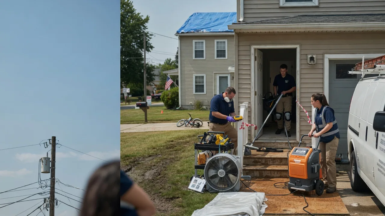 Water Damage Repair in East Dixfield, ME near me